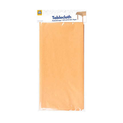 Oranje Tafelkleed Pastel 2,74m van Paper Dreams koop je bij Partywinkel