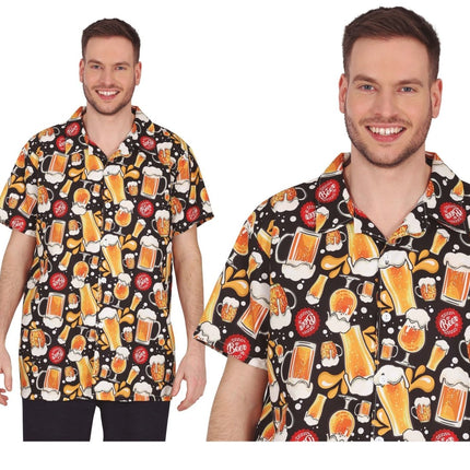 Overhemd Heren Bier van Fiestas Guirca koop je bij Partywinkel