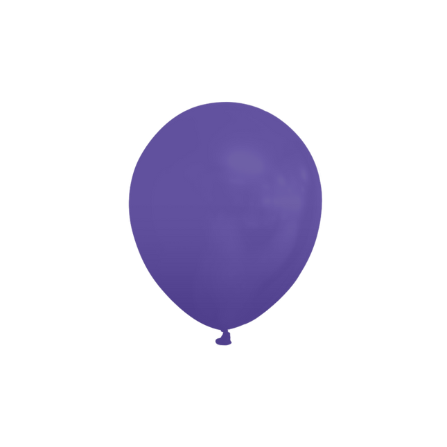 Paarse Ballonnen 13cm 100st van WeFiesta koop je bij Partywinkel