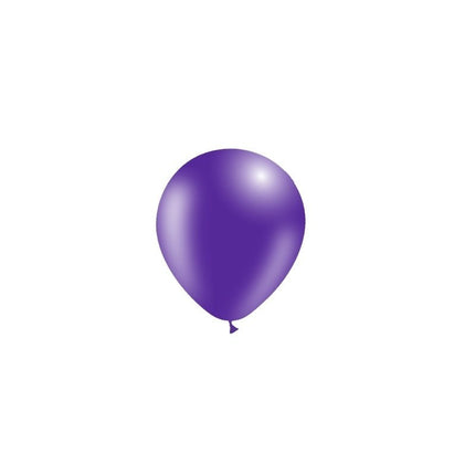 Paarse Ballonnen 14cm 100st van Balloonia koop je bij Partywinkel