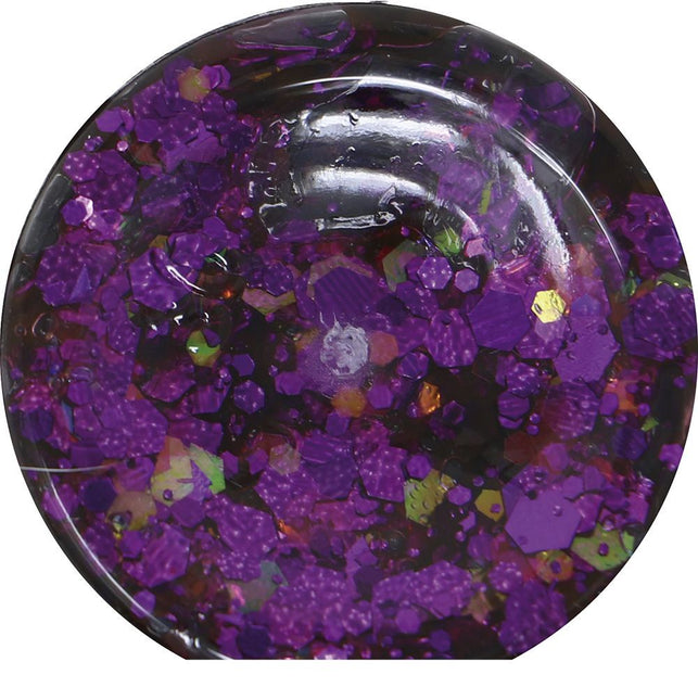 Paarse Glitter Gel 20g van Fiestas Guirca koop je bij Partywinkel