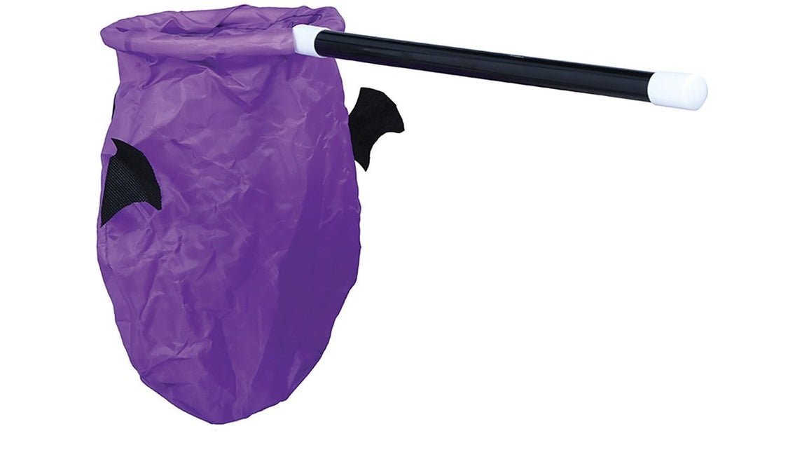 Paarse Halloween Snoep Zak Vleermuis van Fiestas Guirca koop je bij Partywinkel