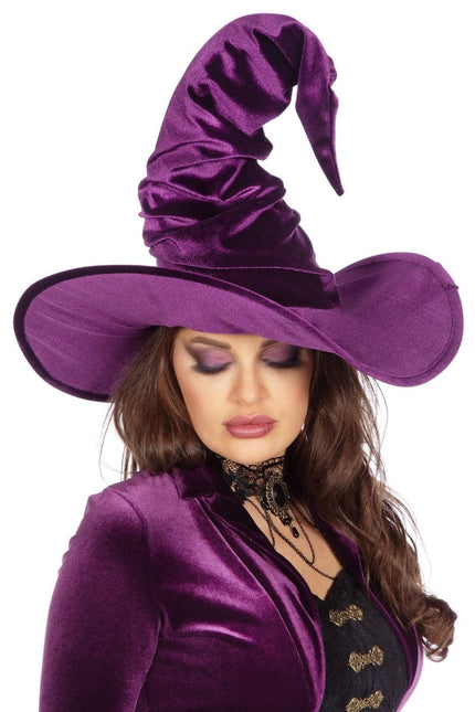 Paarse Heksenhoed van Wilbers & Wilbers koop je bij Partywinkel