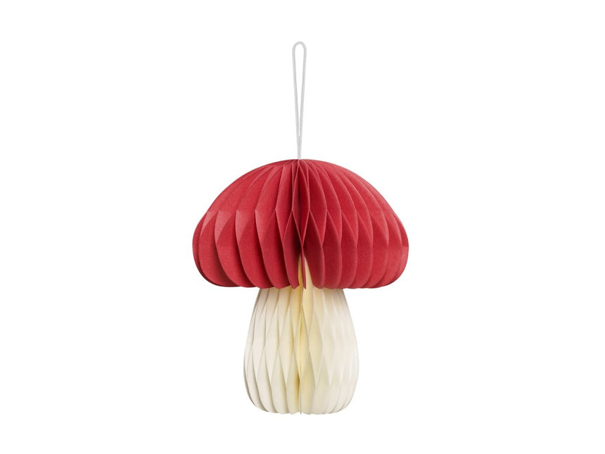 Paddestoel Honeycomb 12,5cm van Partydeco koop je bij Partywinkel