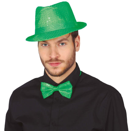 Pailletten Hoed Neongroen van Fiestas Guirca koop je bij Partywinkel