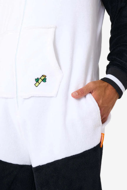 Panda Onesie Zwart Wit van OppoSuits koop je bij Partywinkel