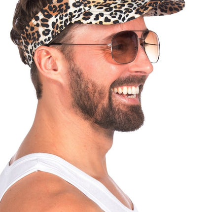 Panter Zonneklep van Wilbers & Wilbers koop je bij Partywinkel