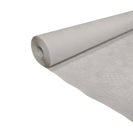 Papieren Tafelkleed Wit 10m van WeFiesta koop je bij Partywinkel