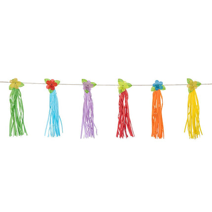 Papieren tasselslinger Hawaï 3m van Boland koop je bij Partywinkel