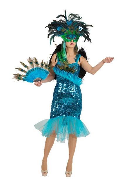 Paradise Bird Masker Deluxe – Luxe Verenmasker van Orlob koop je bij Partywinkel