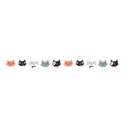 Party Cats Slinger 1,7m van Creative Converting koop je bij Partywinkel