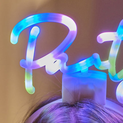 Party Haarband Led van Ginger Ray koop je bij Partywinkel