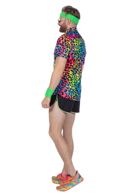 Panter Shirt Heren Neon van Wilbers & Wilbers koop je bij Partywinkel