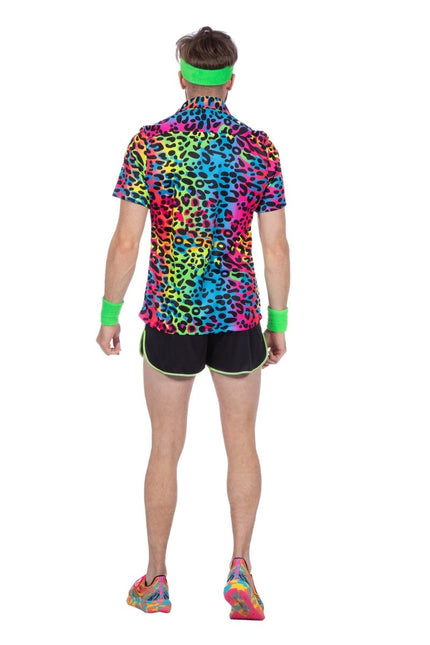 Panter Shirt Heren Neon van Wilbers & Wilbers koop je bij Partywinkel
