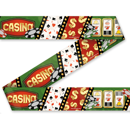 Party Tape Casino 1,2m van Paper Dreams koop je bij Partywinkel
