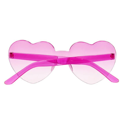 Partybril Festival Hart roze van Boland koop je bij Partywinkel