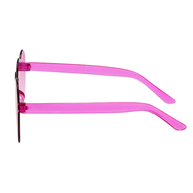 Partybril Festival Hart roze van Boland koop je bij Partywinkel