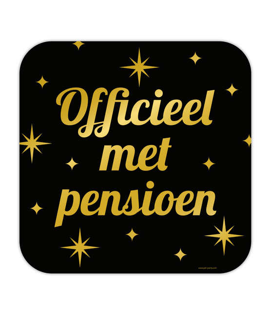 Pensioen Deurbord 50cm van Paper Dreams koop je bij Partywinkel