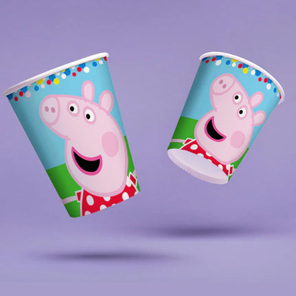 Peppa Pig-krus 250 ml, 8 stk.