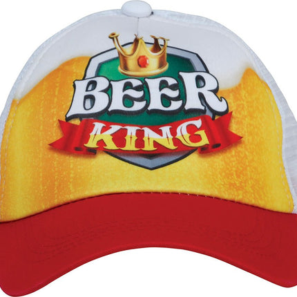 Pet Beer king Rood Wit Geel van Fiestas Guirca koop je bij Partywinkel
