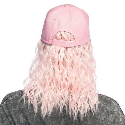 Pet Casey met pruik roze van Boland koop je bij Partywinkel
