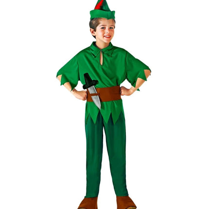 Peter Pan kostume dreng