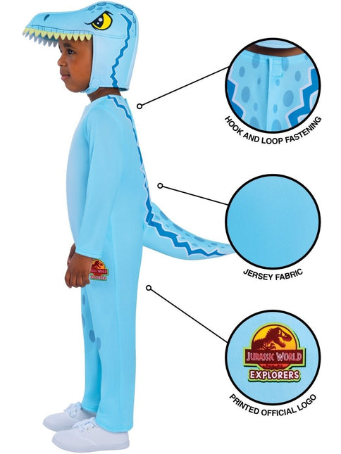 Peuter Velociraptor van Rubies koop je bij Partywinkel