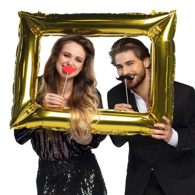 Photobooth Lijst Met Props 13 delig van Boland koop je bij Partywinkel