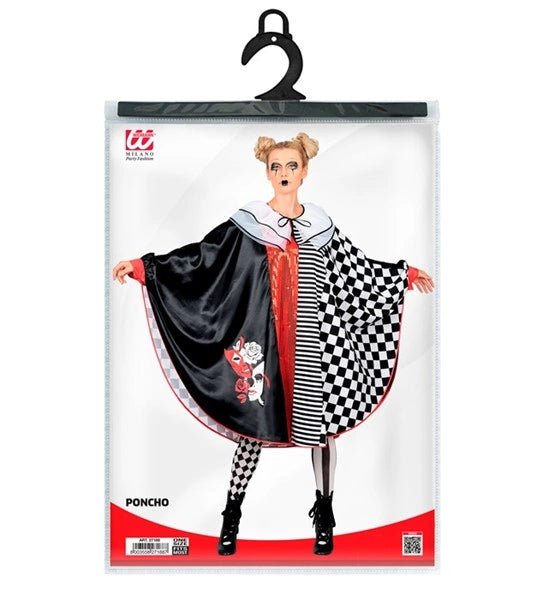 Pierrot Poncho Dames van Widmann koop je bij Partywinkel