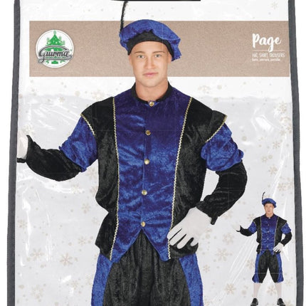 Pietenpak Blauw Zwart van Fiestas Guirca koop je bij Partywinkel