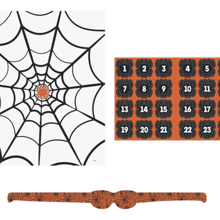PIN SPIDR WEB PRTY GAME FOR 24 van Unique koop je bij Partywinkel