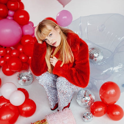 Lippenstift Pinata 54cm van Partydeco koop je bij Partywinkel