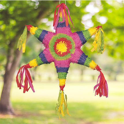 Pinata Mexicaanse Ster 56cm van Unique koop je bij Partywinkel
