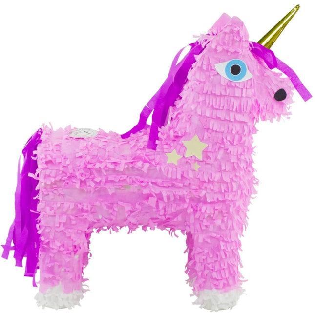 Pinata Unicorn Roze 55cm van Folat koop je bij Partywinkel