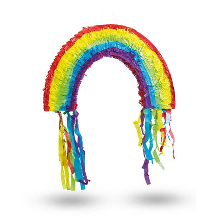 Regnbue-piñata