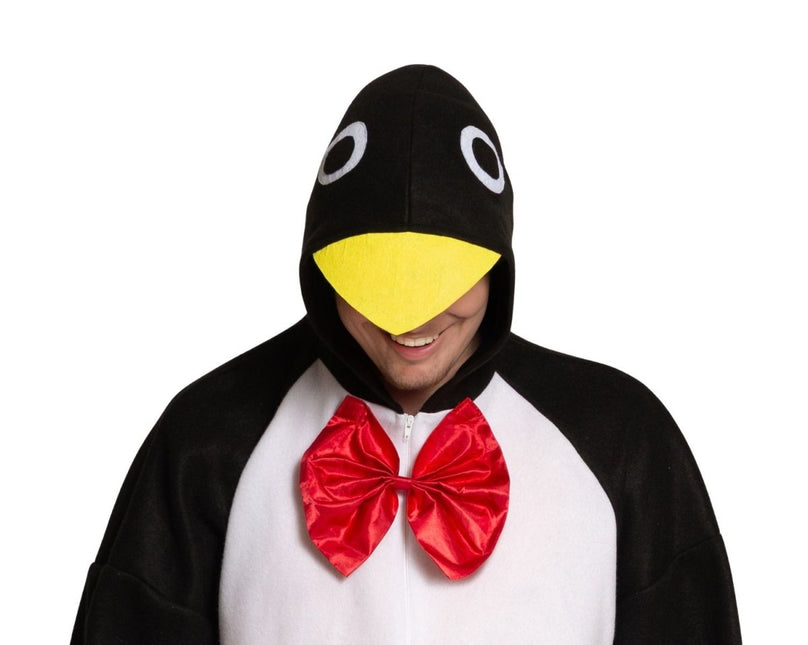 Pinguin Onesie Zwart Wit van Partychimp koop je bij Partywinkel