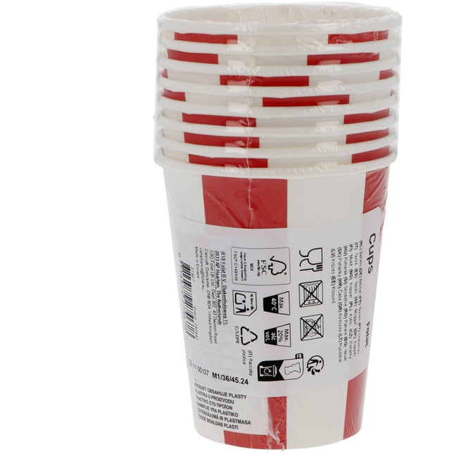 Piraat Bekers 250ml 8st van Folat koop je bij Partywinkel