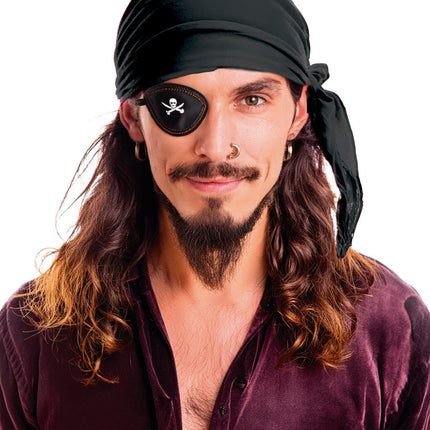 Piraat Hoofdband Zwart van Fiestas Guirca koop je bij Partywinkel