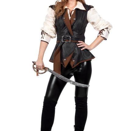 Piraat Jas Dames van Wilbers & Wilbers koop je bij Partywinkel