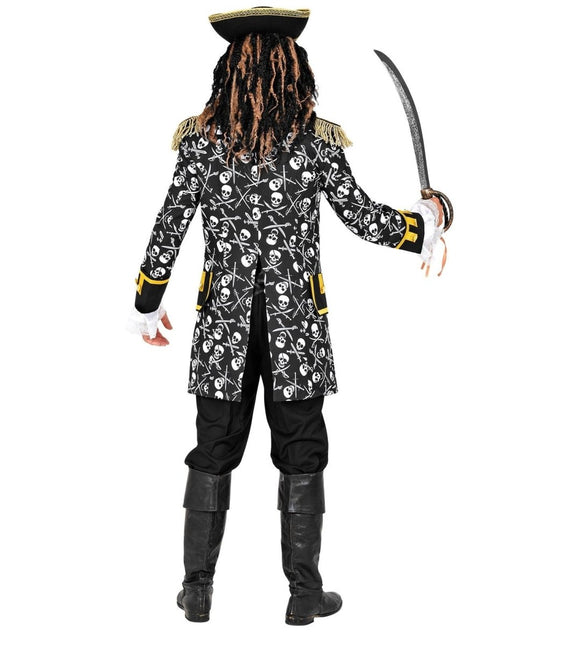 Piraat Jas Gekleurd Heren van Widmann koop je bij Partywinkel