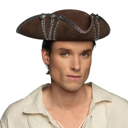 Piraathoed Bruin van Boland koop je bij Partywinkel