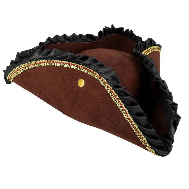 Piraathoed Bruin Dames van Boland koop je bij Partywinkel