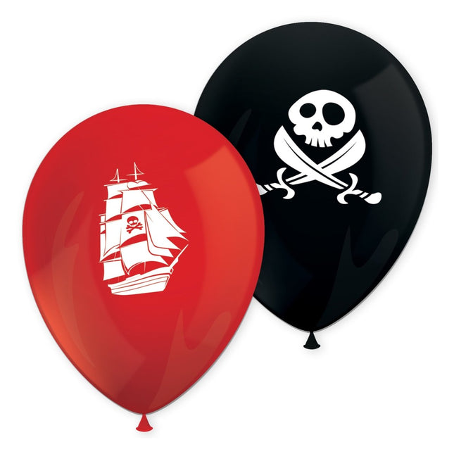 Piraten Ballonenn 8st van Procos koop je bij Partywinkel