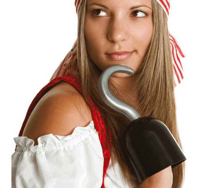 Piraten Haak 20cm van Fiestas Guirca koop je bij Partywinkel