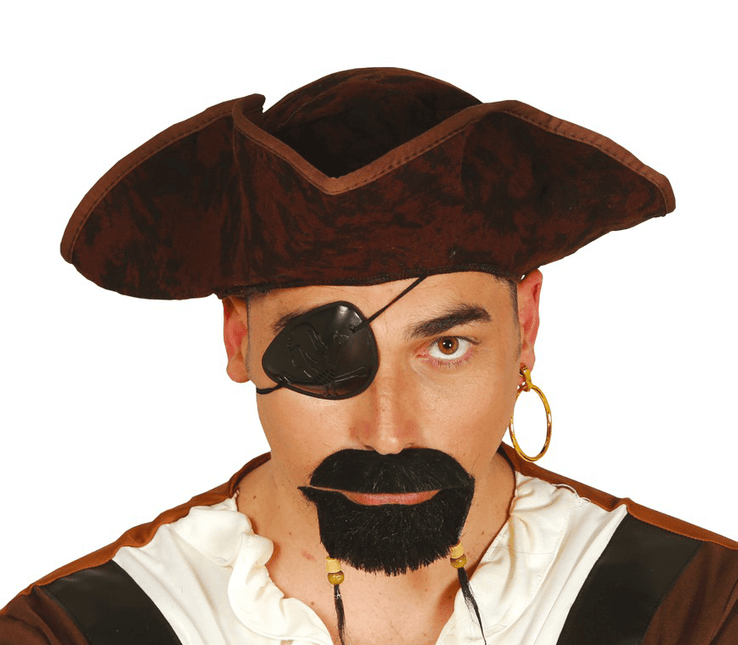 Piraten Hoed Bruin van Fiestas Guirca koop je bij Partywinkel