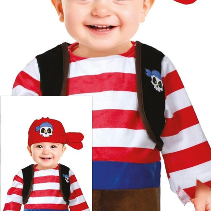 Piratenpak Baby van Fiestas Guirca koop je bij Partywinkel