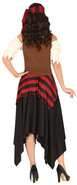 Piratenpak Rood Bruin Dames van Fiestas Guirca koop je bij Partywinkel