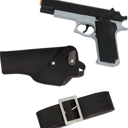 Pistool Met Holster 22cm van Fiestas Guirca koop je bij Partywinkel