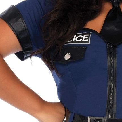 Politie Jurk Dames Plus Size Leg Avenue van Leg Avenue koop je bij Partywinkel