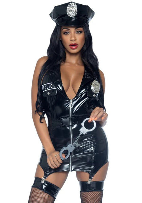 Politie Jurk Zwart Dames Leg Avenue van Leg Avenue koop je bij Partywinkel